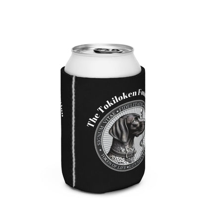 Black Can Koozie